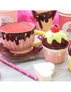 Taza Porcelana CupCake 2