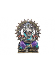 Figura Resina Ganesha Colores