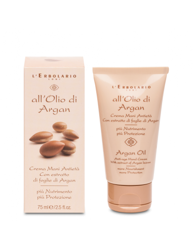 Crema de manos antiedad con aceite de...