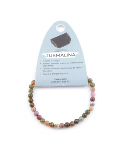 Pulsera Turmalina Sandia Bola 5-6MM