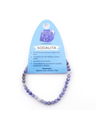 Pulsera Sodalita Bola 4MM