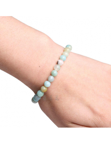 Pulsera Amazonita Bola 4MM
