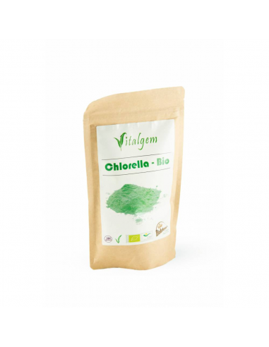 Chlorella en Polvo Bio - Vitalgem -...