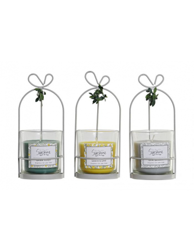 Vela Cristal en Cesta 210gr Aroma...
