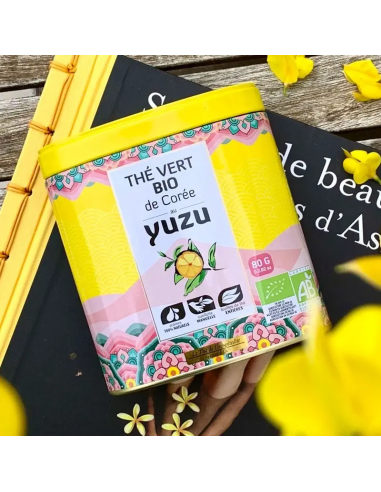 Té Verde de Corea con Sabor a Yuzu -...