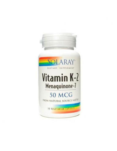 Vitamina K2 - Solaray - 30 cápsulas