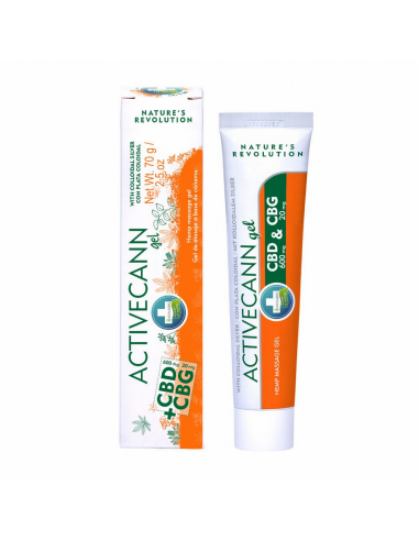 ACTIVECANN CBD y CBG  Crema de masaje...