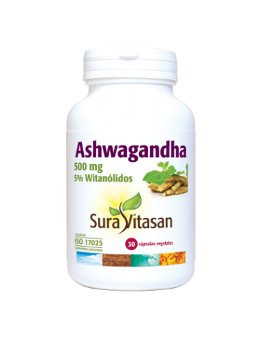Ashwagandha - Sura Vitasan - 30 Capsulas