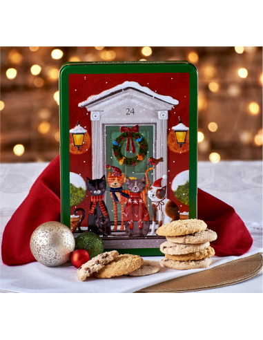 Lata Snowy Cats con Galletas de...