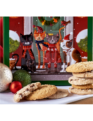 Lata Snowy Cats con Galletas de...