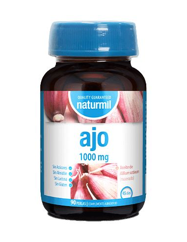 Ajo 1000mg - Naturmil - 90 Perlas