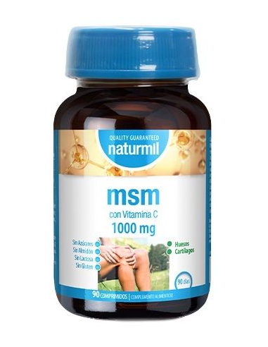 MSM con Vitamina C 1000mg - Naturmil...