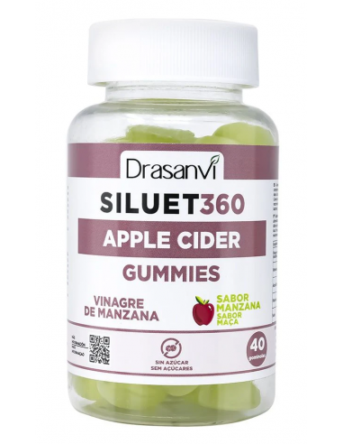 Gummies Vinagre de Manzana Siluet 360...