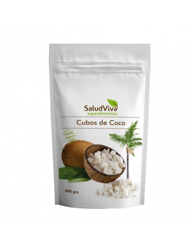 Cubos de Coco Eco - Salud Viva - 200 Gr.