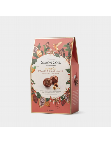 Bombón Chocolate con leche y praliné...