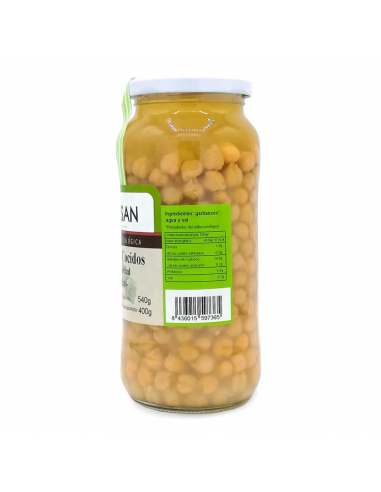 Garbanzos Cocidos - Bionsan - 540gr