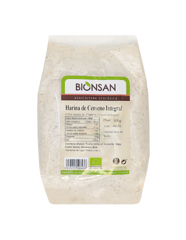 Harina de Centeno Integral - Bionsan...