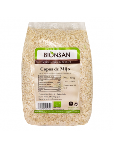 Copos de Mijo - Bionsan - 500 Gramos
