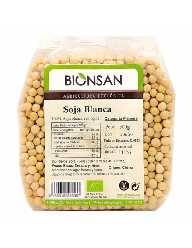 Soja Blanca Ecologica -Bionsan- 500...