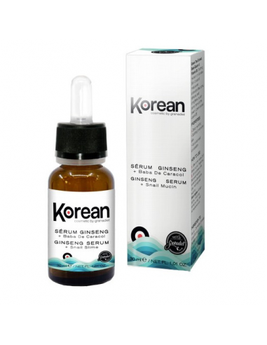 Sérum Ginseng + Baba de caracol -...