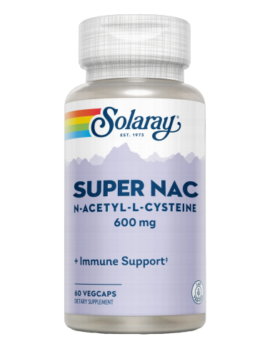 SUPER NAC 600 - Solaray - 60 cápsulas