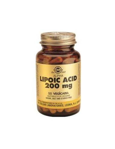 Ácido Alfa Lipoico 200 mg -Solga- 50...