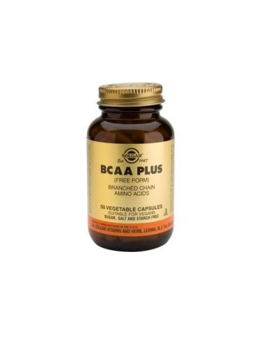 BCAA Plus  -Solgar- 50 cápsulas