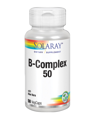 B-Complex 50 - Solaray - 50 cápsulas