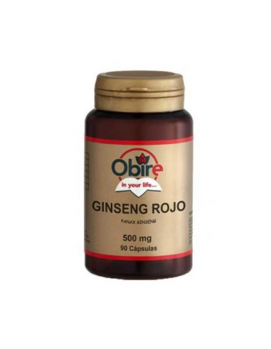 Ginseng Rojo 500 mg -Obire- 90 cápsulas