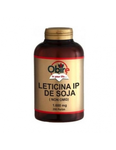 Lecitina de soja 1200 mg -Obire- 200...